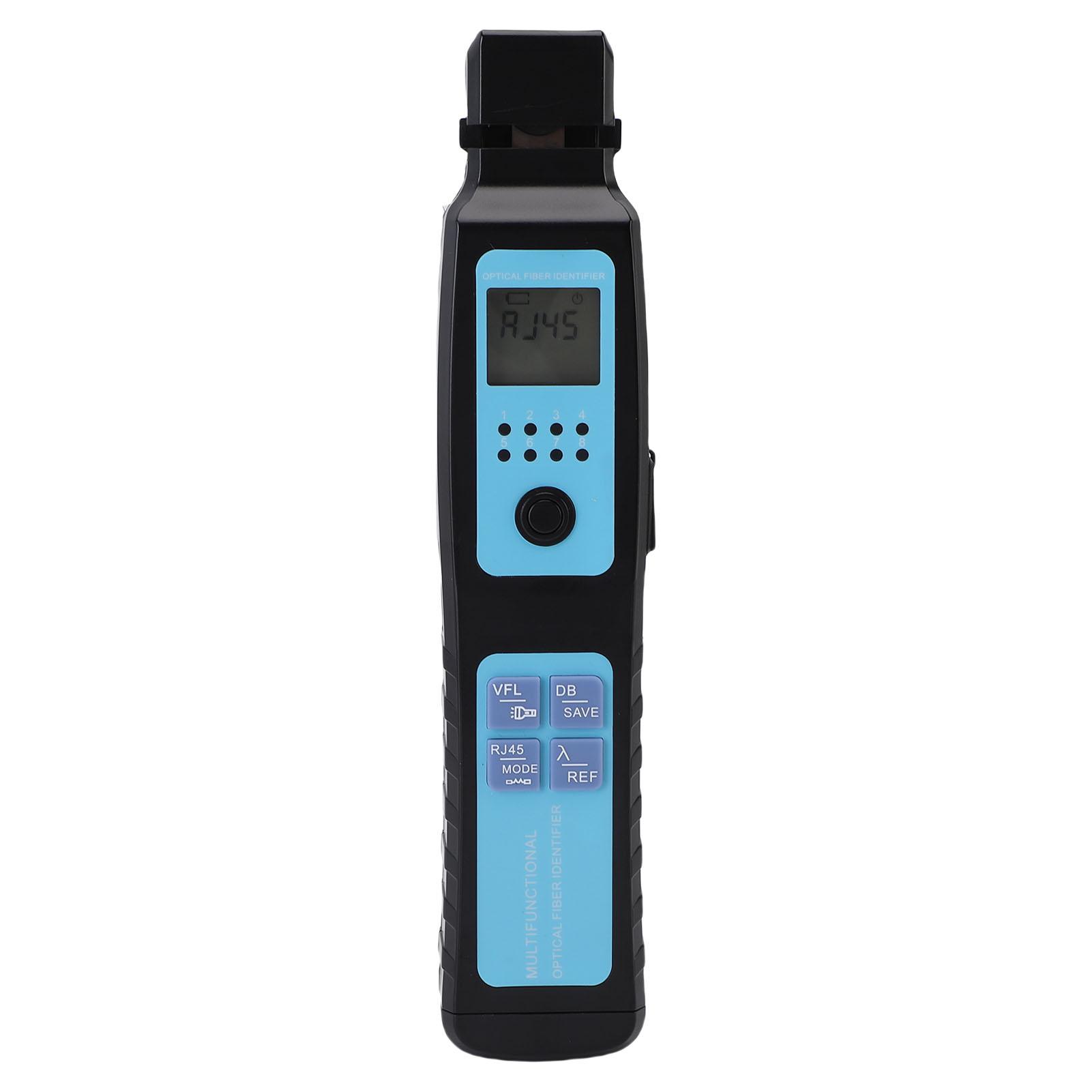 

Optical Fiber Identifier 850nm to 1650nm Easy Clamp Type Built in 10KM VFL Optical Power Meter FTTH Tool