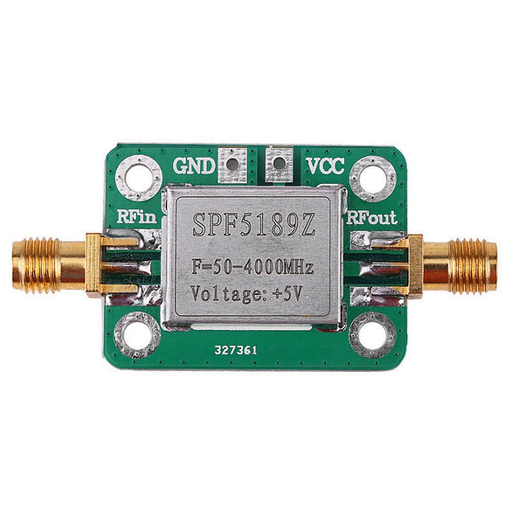 2 Stück LNA 50–4000 MHz SPF5189 RF Rauscharmer Signalempfänger, NF