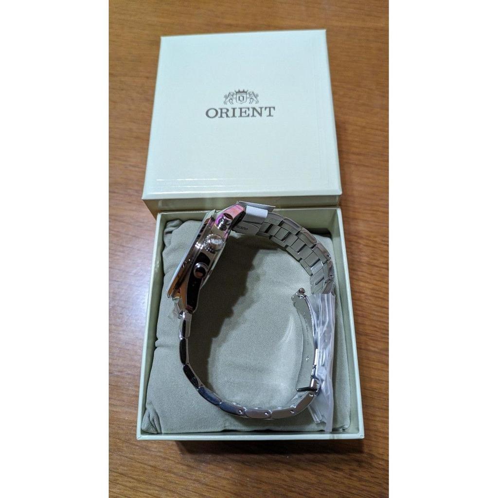 Used ORIENT Watch Solar-powered Men's Silver Chronograph