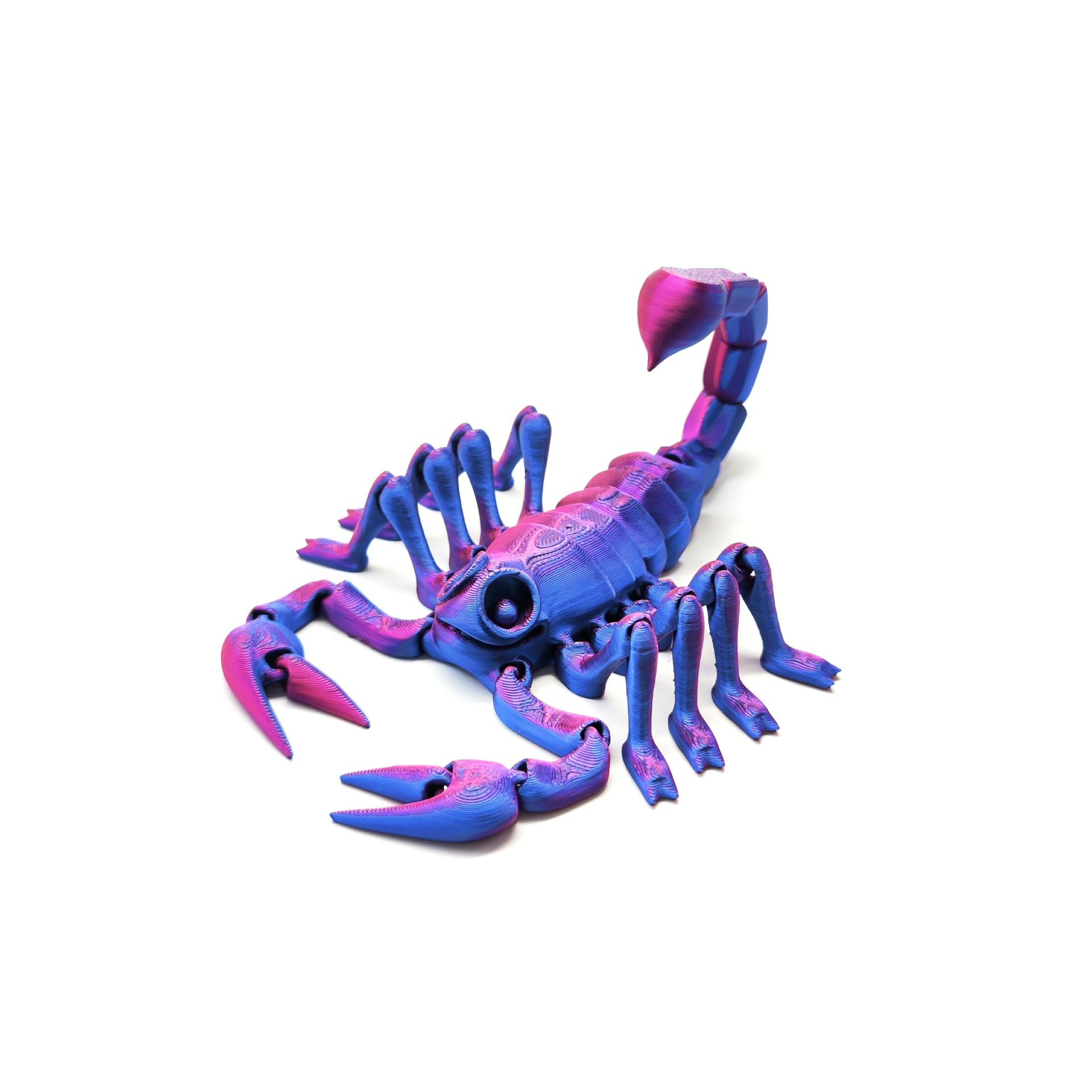 Articulated 3D Printed Scorpion Toy: Insect Decor & Stress Relief Gift for Desert Landscaping