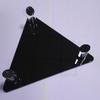 Ball Stand Stable Thickened Hollow Design Fall-resistant Solid Display Acrylic Triangle Soccer Volleyball Holder Ball Sports