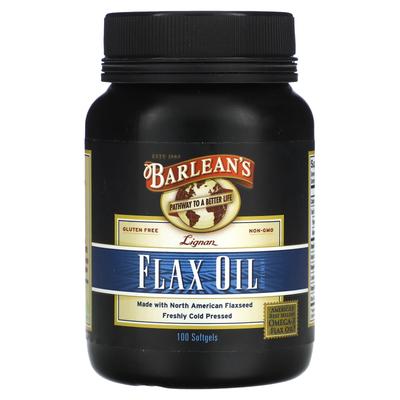 Lignan Flaxseed Oil, 100 Softgels