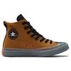 Converse Chuck Taylor All Star Cx Clear Jelly Sole Vintage Versatile Casual High-Top Canvas Shoes Unisex Wheat