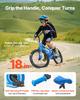 VEVOR Kids Bike, 45.72 Cm BMX Style Children Bicycle, Rider Height 110 Cm - 140 Cm, Training Wheels Included, Sturdy and Easy To Assemble