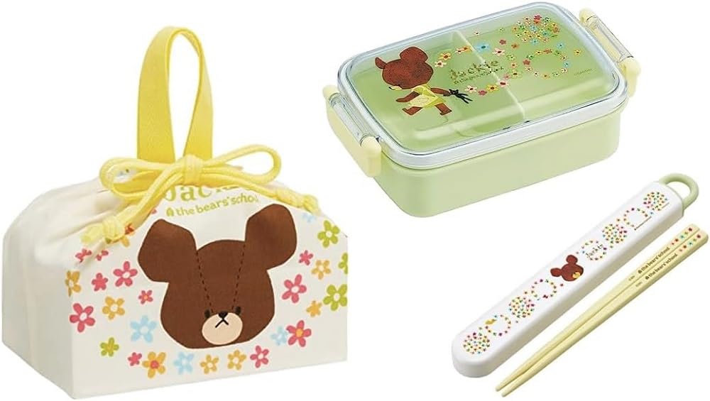 

Skater School Antibacterial Dishwasher Safe Soft Lid Tight Lunch Square Chopsticks and Chopstick Case Lunch Drawstring Picture Jackie Tight Lunch Box зелёный