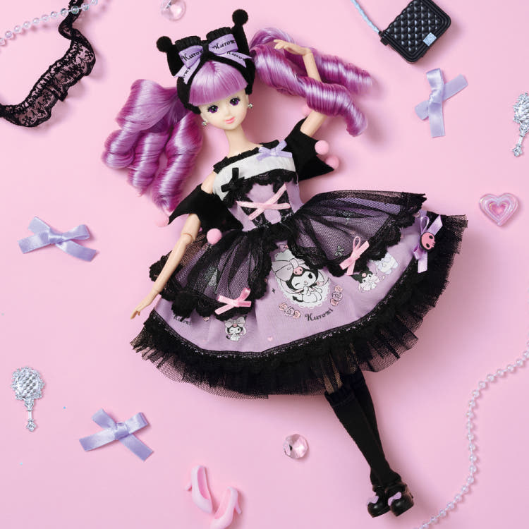 [mimi world] Mimi x Kuromi 20th Anniversary Special Edition Doll