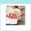 Premium Quality Casual T-shirt Featuring Girl Power Message For Confident Femmes