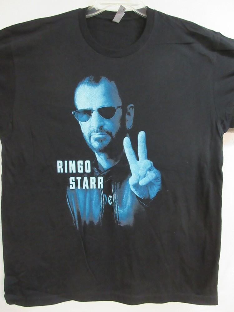 

RINGO STARR OFFICIAL MERCH 2014 TOUR BAND CONCERT MUSIC LARGE Unisex T-Shirt M