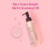 The Face Shop Huile nettoyante pour le visage riche et lumineuse à l'eau de riz 150 ml