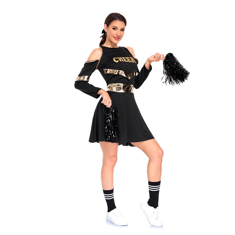 Fashionable European and American Cheerleader Cosplay Costume for Girls
