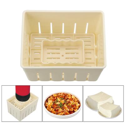 Kitchen Cooking Tool Set DIY Tofu Mold Soybean Curd Tofu Making Mold Homemade Plastic Tofu Press Mould Kitchen Gadgets