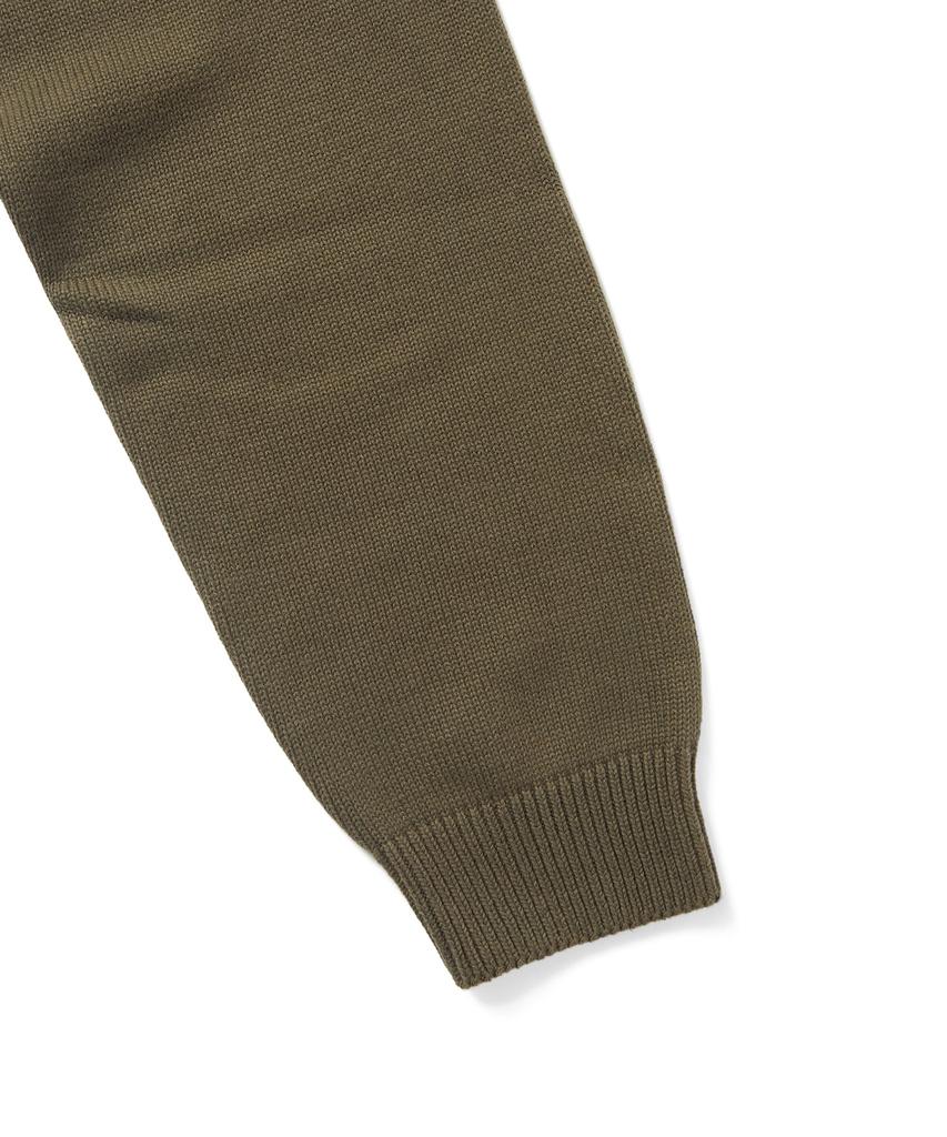 THISISNEVERTHAT Fortuna N-Logo Sweater Olive