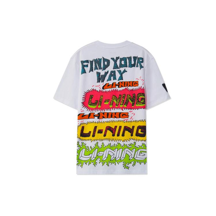 Li Ning x Chinatown Market Спортивная коллекция Life Футболка Мужская Белая AHSR899-1 XXL