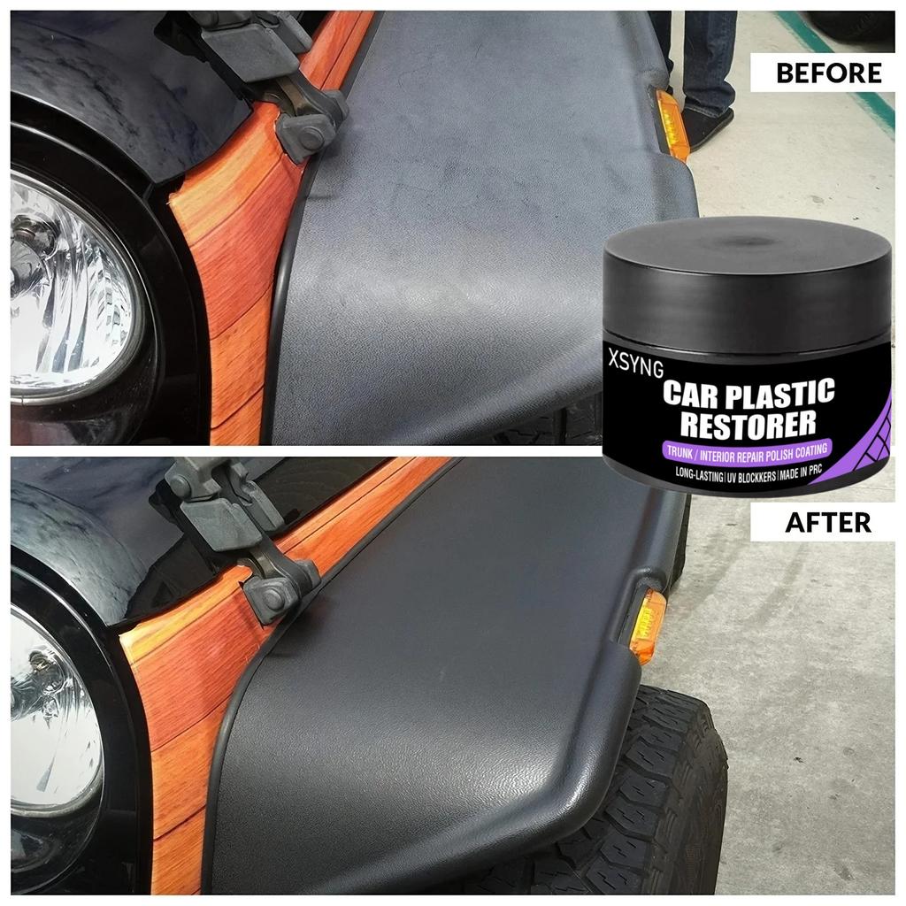 Auto Universal Leather and Plastic Repair Polishing Wax Car Interior Reconditioning Cream for Leather/plastic/rubber Care