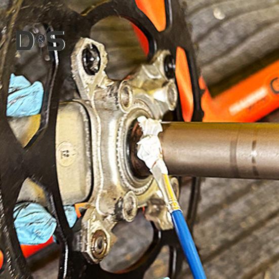 Mazací tuk na jízdní kola 50G Antikorozní Vodotěsný Mazací prostředek pro montáž silničních horských kol Spodní držák jízdního kola Péče o setrvačník Příslušenství