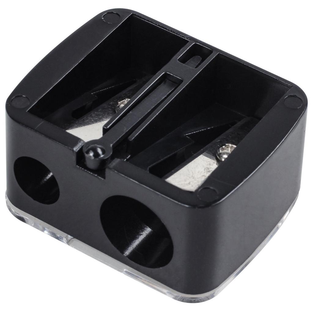 Buy Precision Cosmetic Pencil Sharpener for Eyebrow Eyeliner 2 Holes at