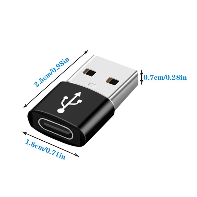 1 Pcs Usb C 3.1 Type C Female To Usb 3.0 Type A Male Port Converter Adapter