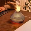 Simulation Flame Volcanic Aromatherapy Humidifier USB Charging Essential Oil Diffuser  Bedroom