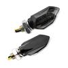 Clignotants moto LED Lumitecs TX12 2 pièces teinté noir