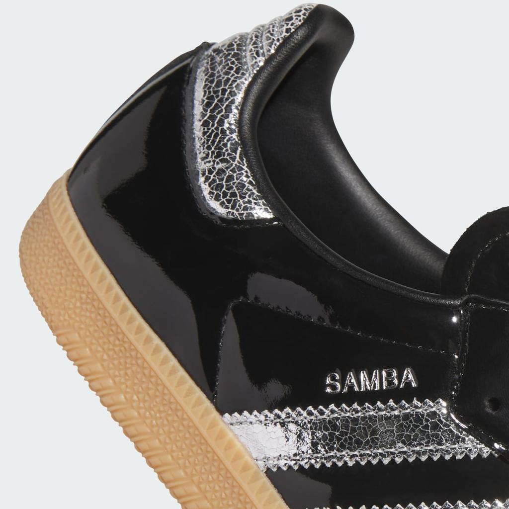 adidas SAMBA OG KI0172 Unisex Originals Sneakers Core Black / Silver Metallic / Gum