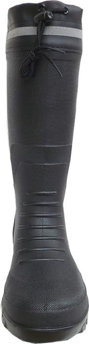 Safety Boots Safety PVC Boots SPR101 Black [Rikioh] (Long) Men's X_l