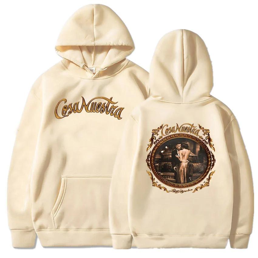 Rauw Alejandro Coca Nuestra Album Hoodies Streetwear Hip Hop Men Women Clothing Casual Hooded Winter Soft Sweatshirt Print Hoody
