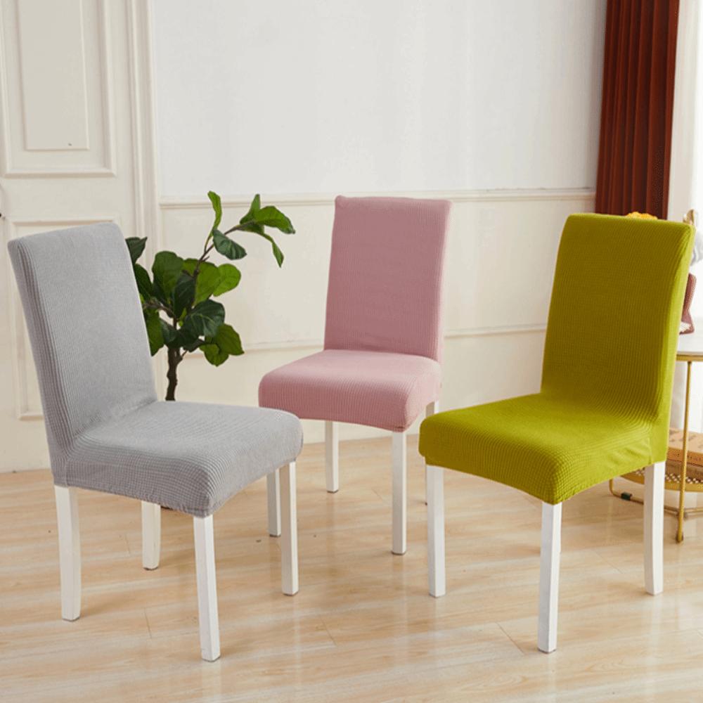 Thickened Seat Cover High Elastic Stool Cover Chair Accessories Dining Chair Cover Wedding Banquet