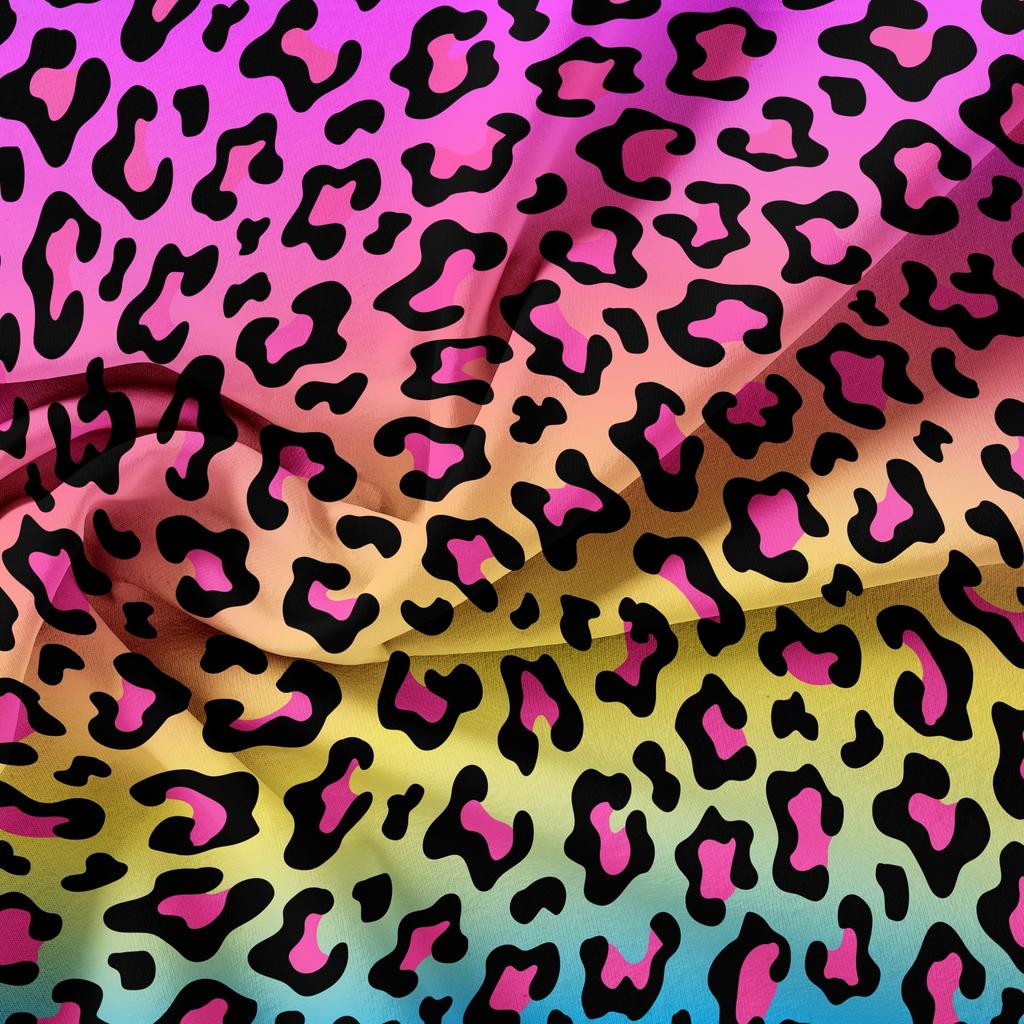3pcs Colorful Leopard Print Theme Design Printed Duvet Cover Set Soft Digital Printed Duvet Cover Festival Couple Exchange Gift