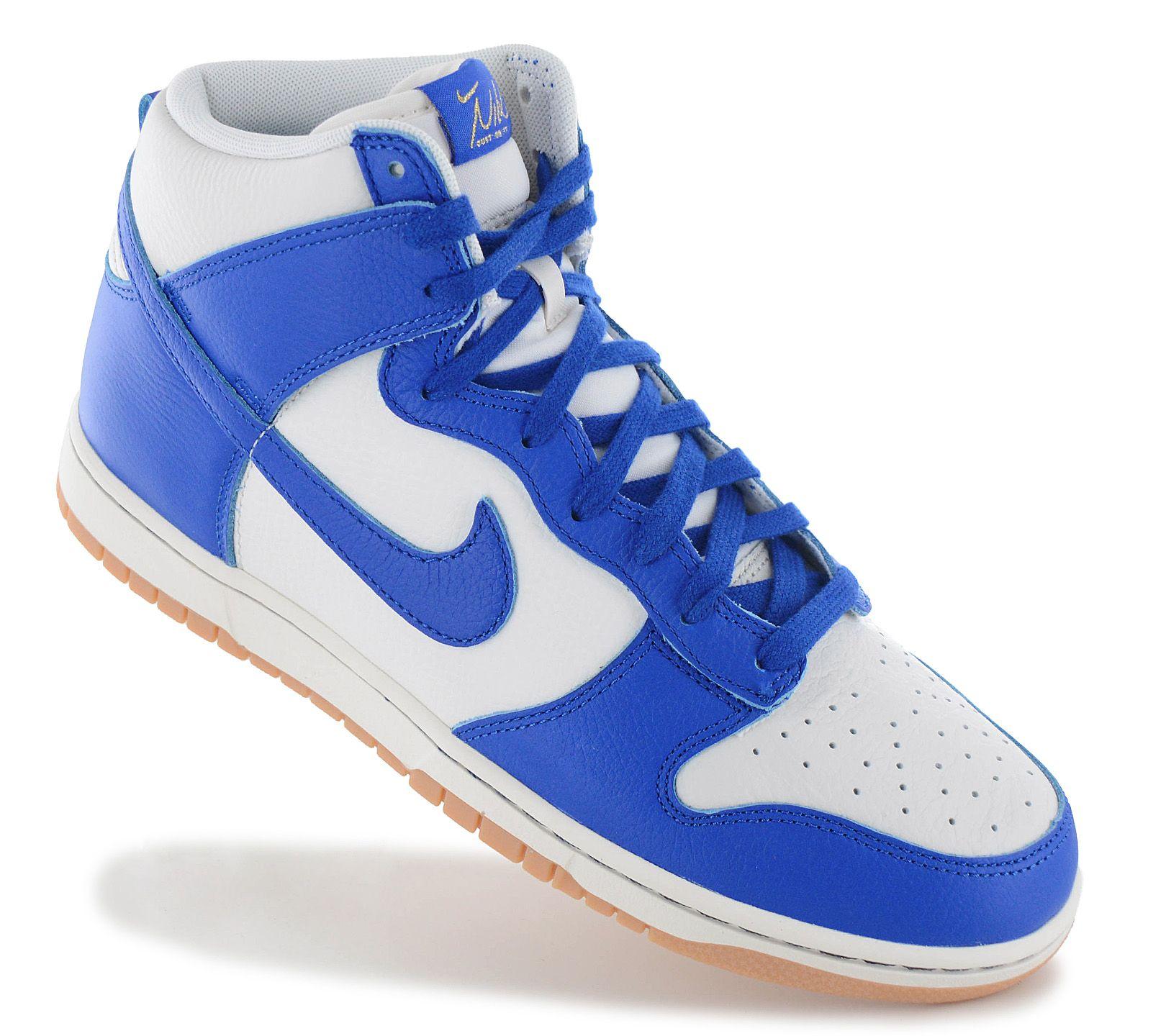 

Nike Dunk High Retro SE - Мужские Кроссовки Обувь Бело-Синий FV6612-001 ОРИГИНАЛ EU 45 US 11 синий
