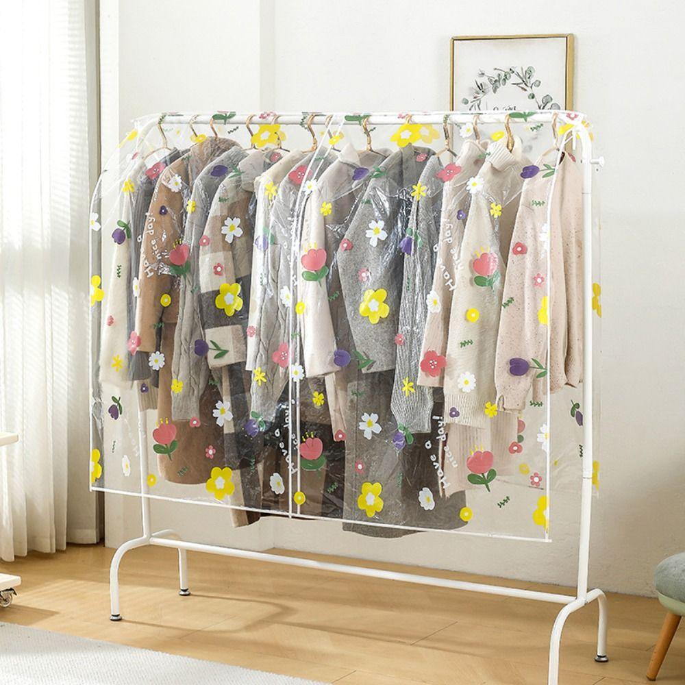 Waterproof Clothes Dust Cover Dustproof Clothing Hanging Organizer Covers for Coat Suit Dress