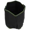 Plant Growth Bag Degradable NonWoven Vegetable Flower Planting Pot with Handles Black