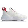 Li Ning 001 T2000 Trendy Casual Durable Lightweight Low-Top Running Shoes Women sneaker White Red AGLQ002-6