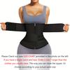 2026 Hot Sale Custom Nylon Zipper Waist Trainer Body Shaper Cincher Corset Slimming Belt Plus Size Women's Waist Trimmers