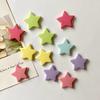6pcs Colorful Star-Shaped Refrigerator Magnets – Vibrant ABS Material, Perfect for Kitchen Decor, Po Display