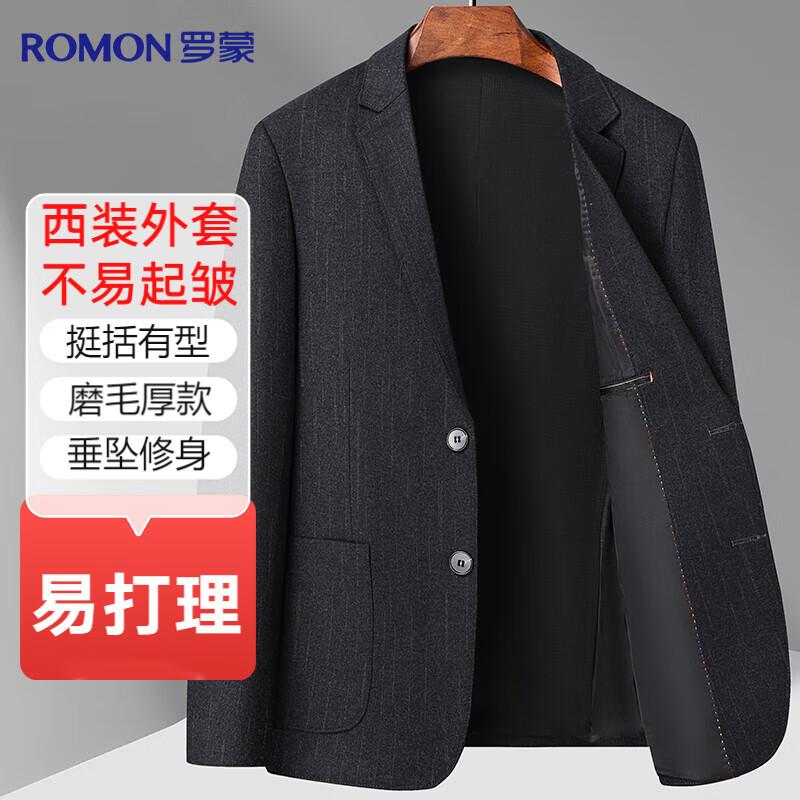 Мужской эластичный блейзер Luomeng приталенного кроя в стиле business casual 4XL