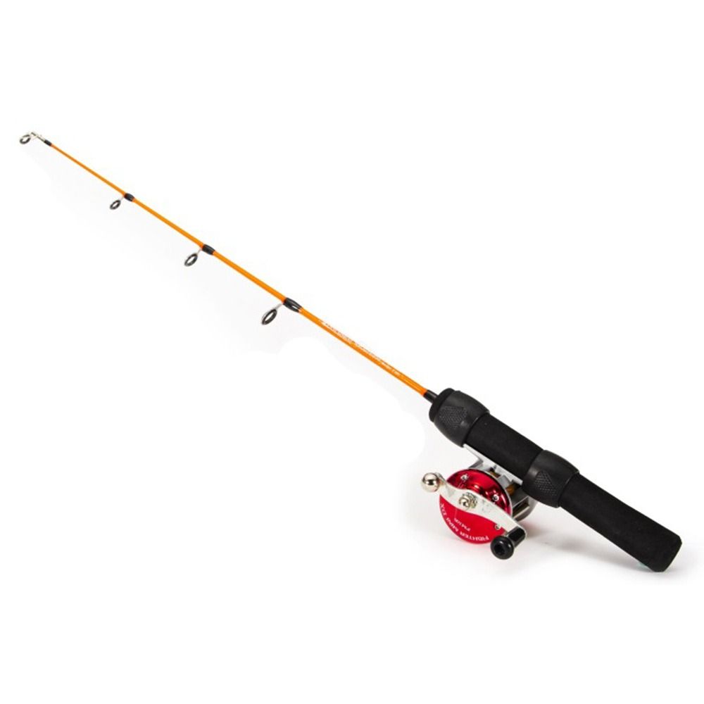 Portable Spinning Carbon Retractable Reels Ice Fishing Rods Pen Pole