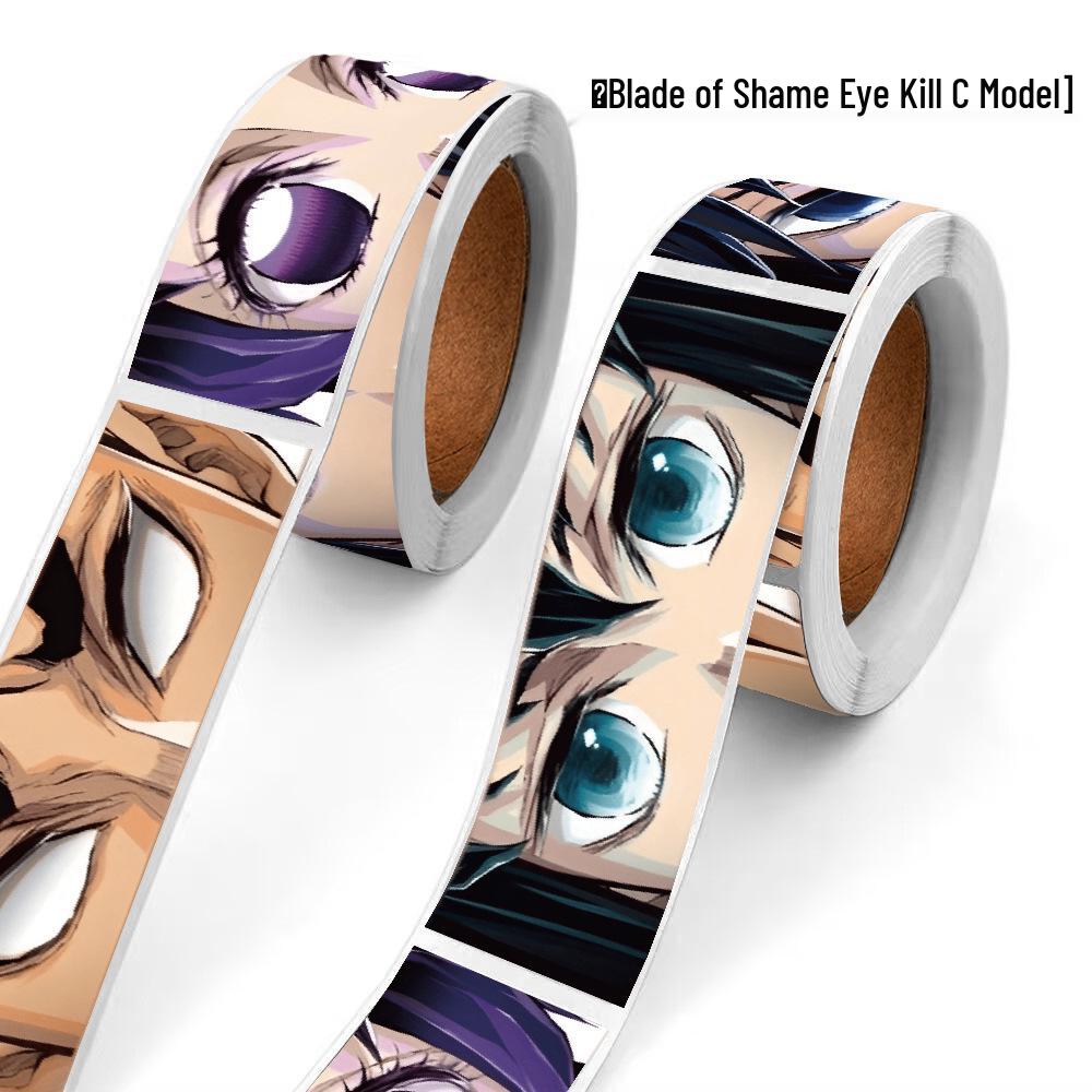 Demon Slayer Sticker Roll - DIY Journaling Tape for Anime Notebook Decoration