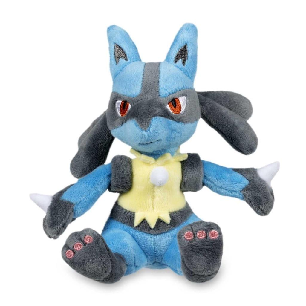 Center Original Plush Fit Lucario X X Cm X W X Pokémon Toy Pokémon 15.5 12.85 13.95 (H D)