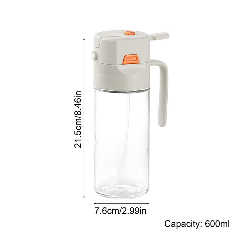 Oil Dispenser Bottle Oil Sprayer Dispenser Bottle Glass Oil Spritzer Pourer Oil Dispenser Bottle For Grilling Baking Cooking