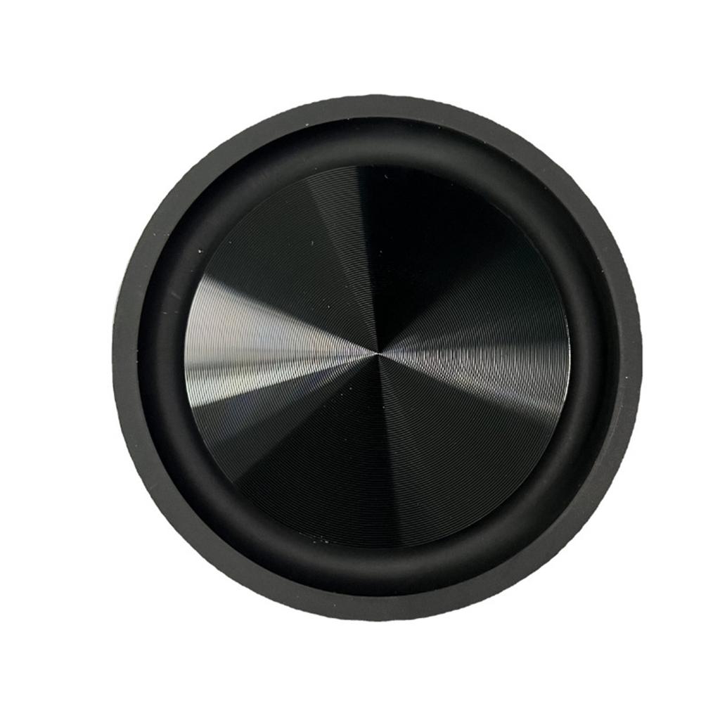 2Pcs Woofers Speaker Passive Radiator 3.54inch Rubber Edges Diaphragm Auxiliary Strengthen Bass Vibration Membranes