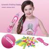 Hair Braider Toy Set for Girls - Role-Play Hairdressing and Braiding Accessories