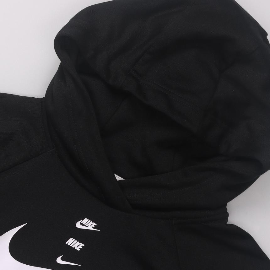 Nike Hanorac Sport cu Imprimeu cu Litere Bluză Pulover Topuri Femei Negru Alb DJ1124-010