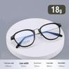 Ultra-Light Pure Titanium Retro Glasses Frame In Black, Square/Round Shape, Influencer Style