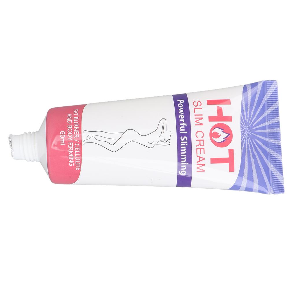 Body Slimming Cream Moisturizing Nourishing Fat Burning Massage Cream for Arm Waist Hips Thigh 60ml