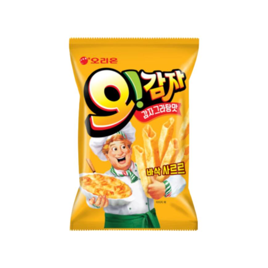 Orion Oh! Smak Gratin ziemniaczany (50g / 95g), Smak cebulowy (95g), Smak sosu BBQ do maczania (136g), Smak sosu słodko-pikantnego do maczania (136g)  (16 opcji)