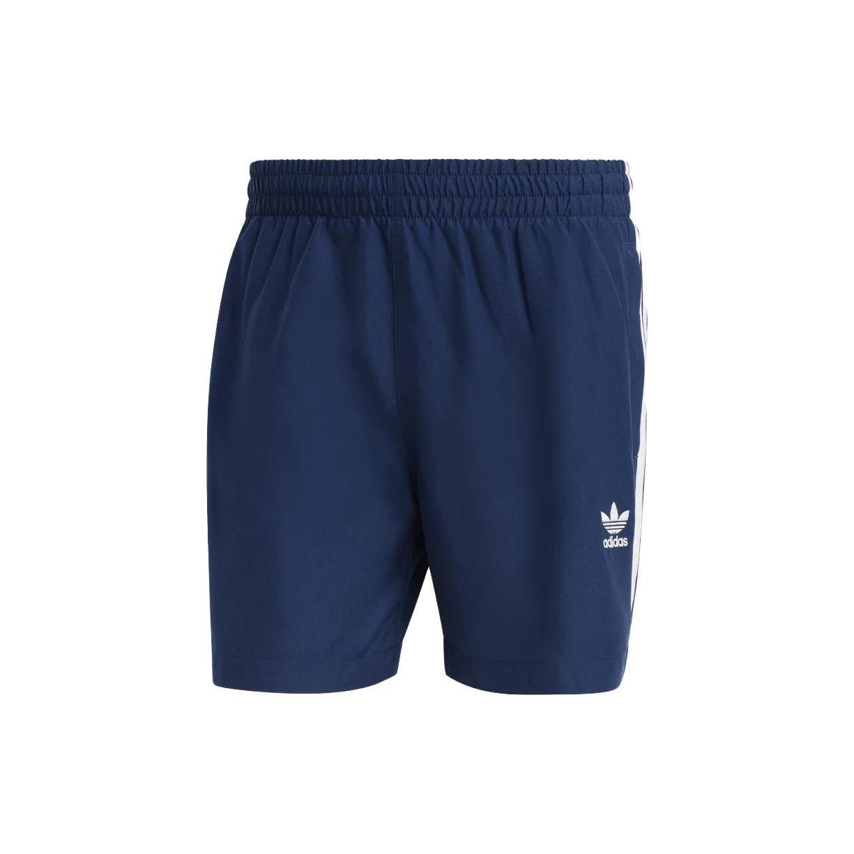 Adidas Originals Classic Three Stripes Series Striped Elastic Casual Shorts Men shorts HT4407 M