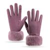 Waterproof Cold-proof Gloves Windproof Touch Screen Gloves Cute Winter Warm Gloves  Cold Weather