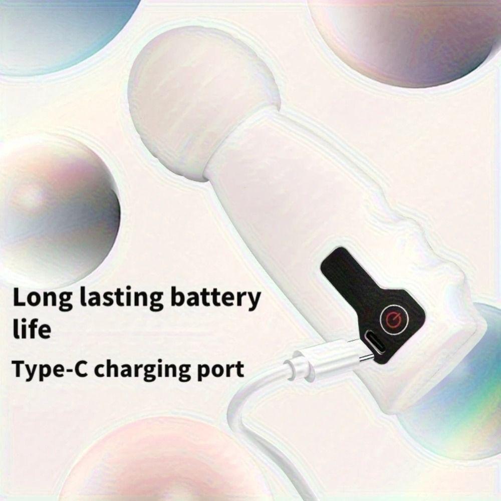 Wear Resistant Deep Tissue Massage Device Soft Massage Head Handheld Muscle Massage Machine  Neck