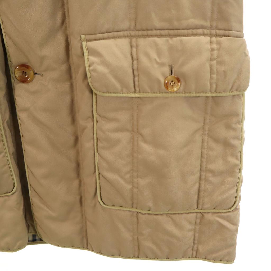 Aquascutum Vyrobeno v Anglii Bavlněná výplň Nerezový límec Kabát 38 béžový Pánský Použitý