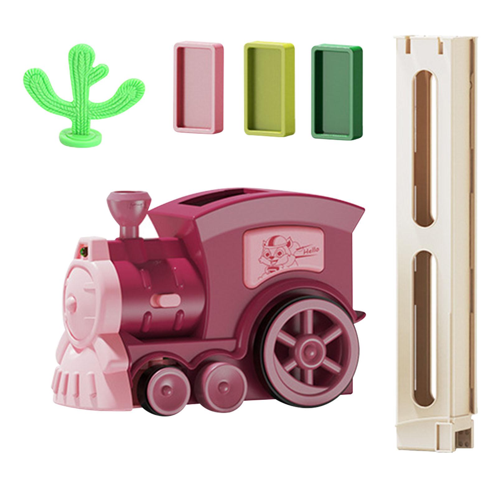 

Игрушечные поезда, подарок на день рождения, игрушечный поезд, набор из 60 деталей, автоматическая укладка, творческие игры, игрушечный электропоезд со звуком и светом One Size винный